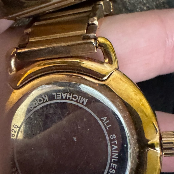 Michael Kors Gold and Silver Heart Watch - Picture 2 of 4